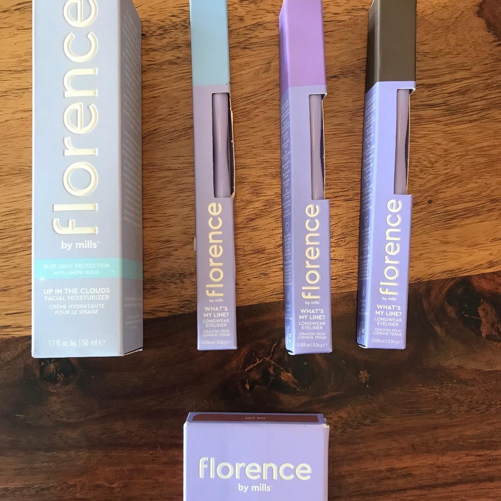Florence makeup and skincare bundle